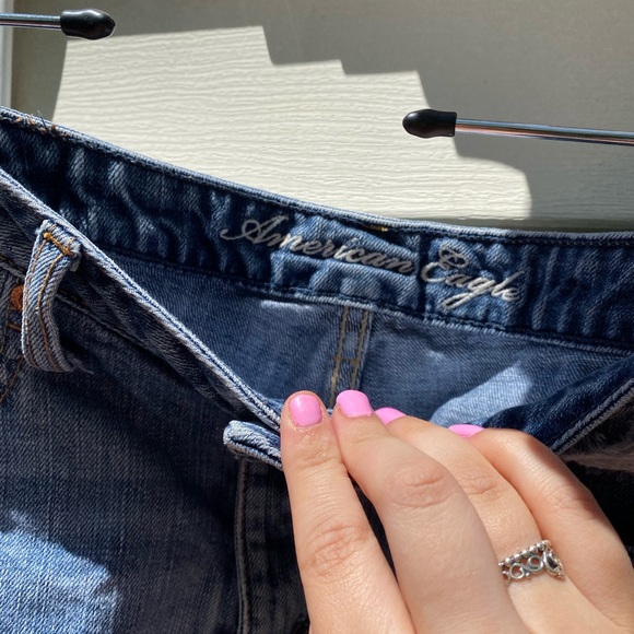 American Eagle denim shorts size 6 - Picture 5 of 8